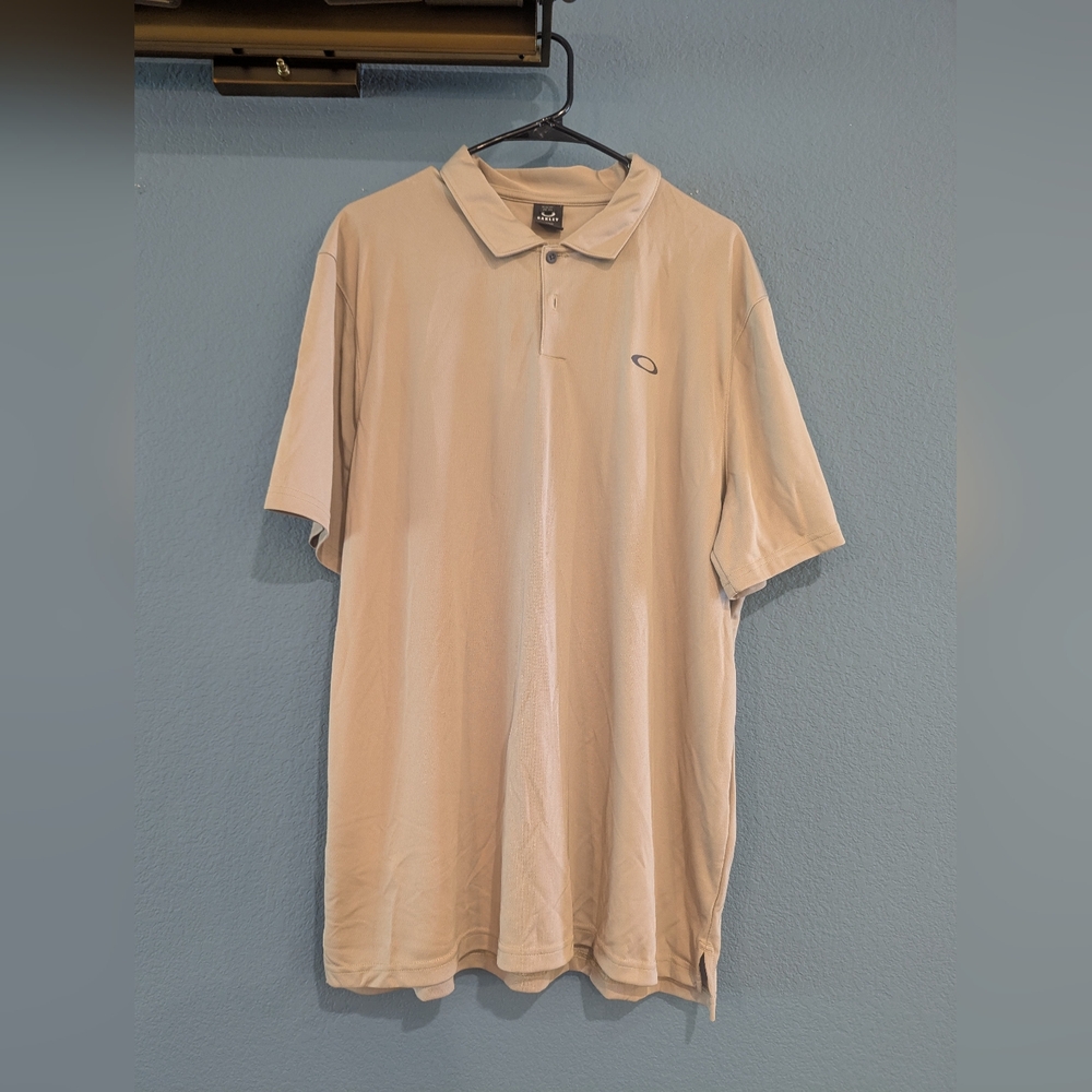 Men's Beige Polo Shirt